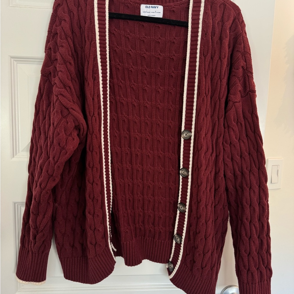 Old Navy Cable knit cardigan